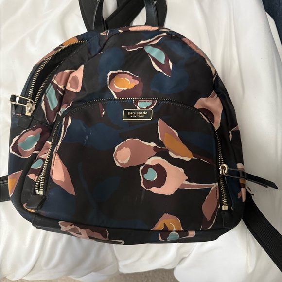 Kate Spade Multicolor Floral Backpack - Picture 2 of 4